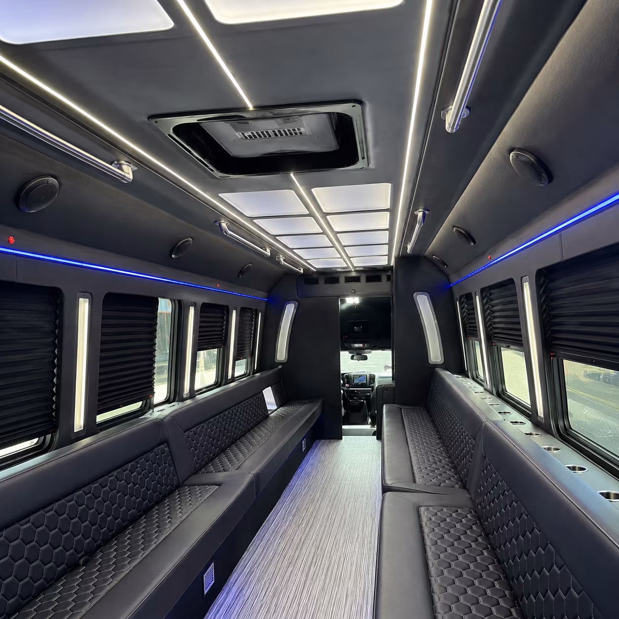 bus rentals for attendees traveling between north charleston and downtown charleston venues