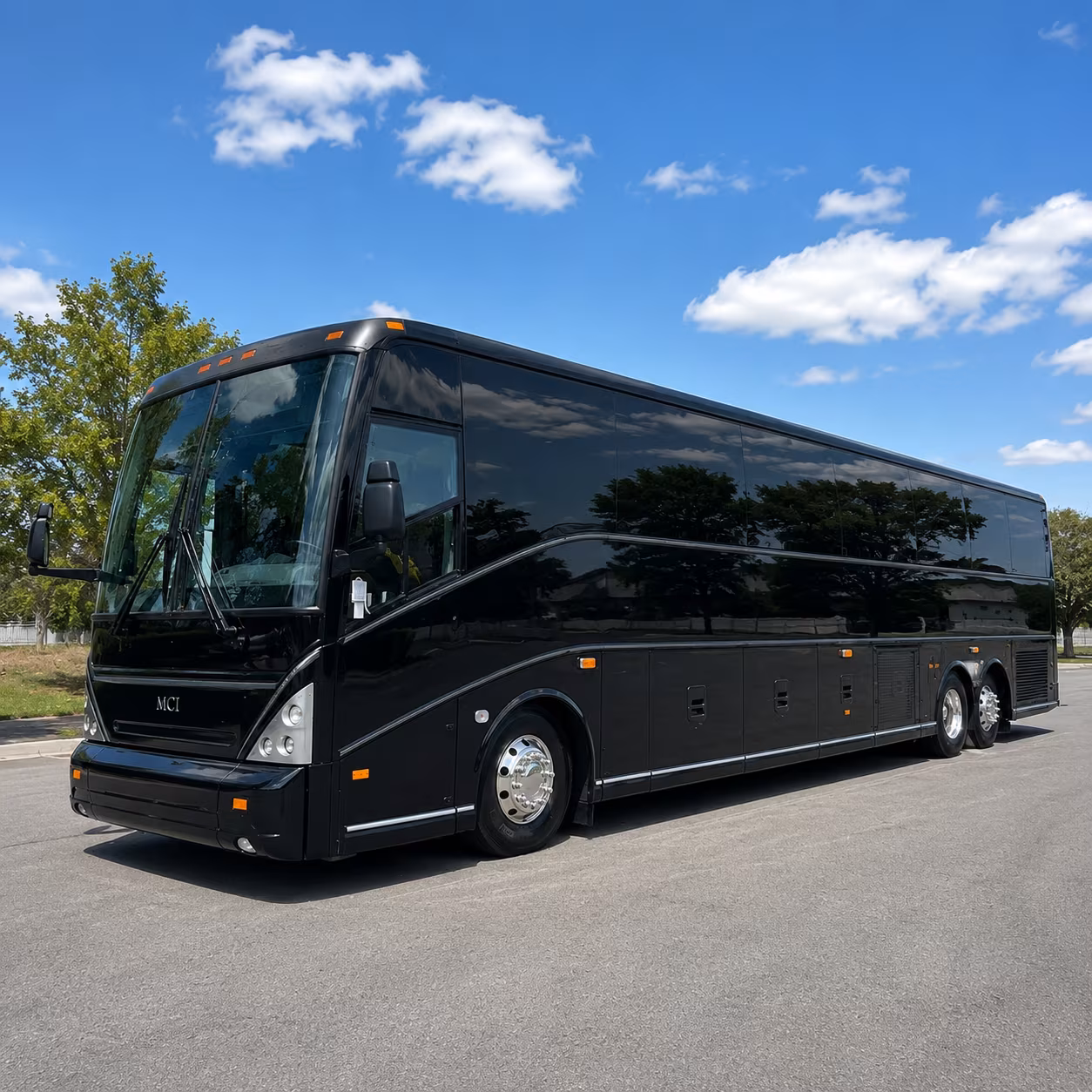 north charleston airport charter bus rental