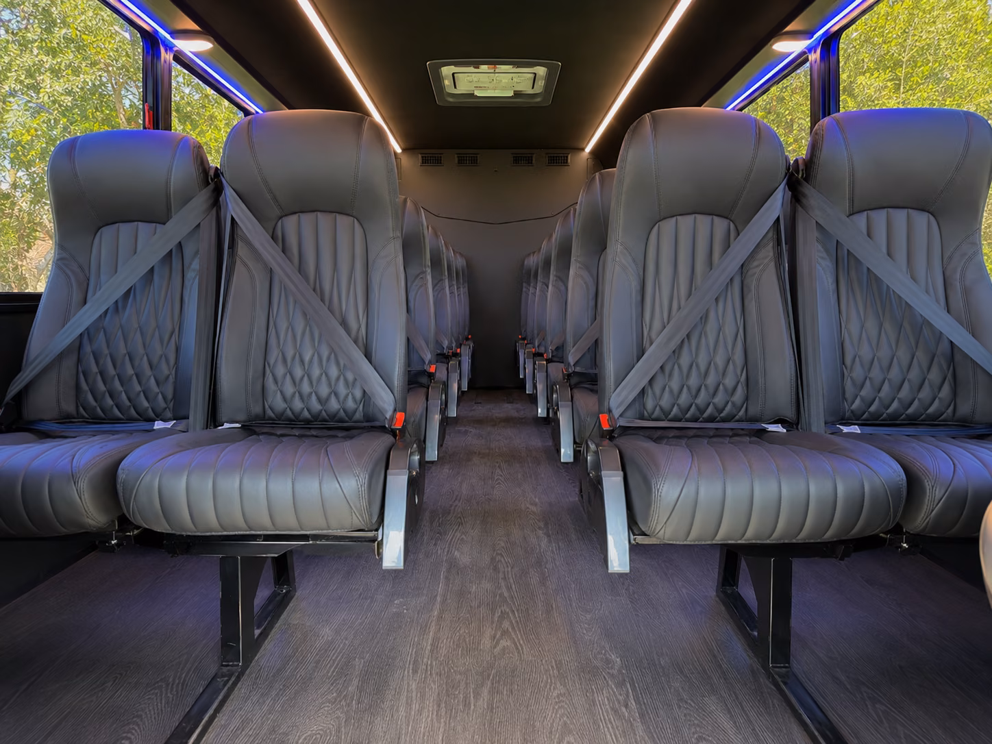 north charleston corporate transportation onboard seating