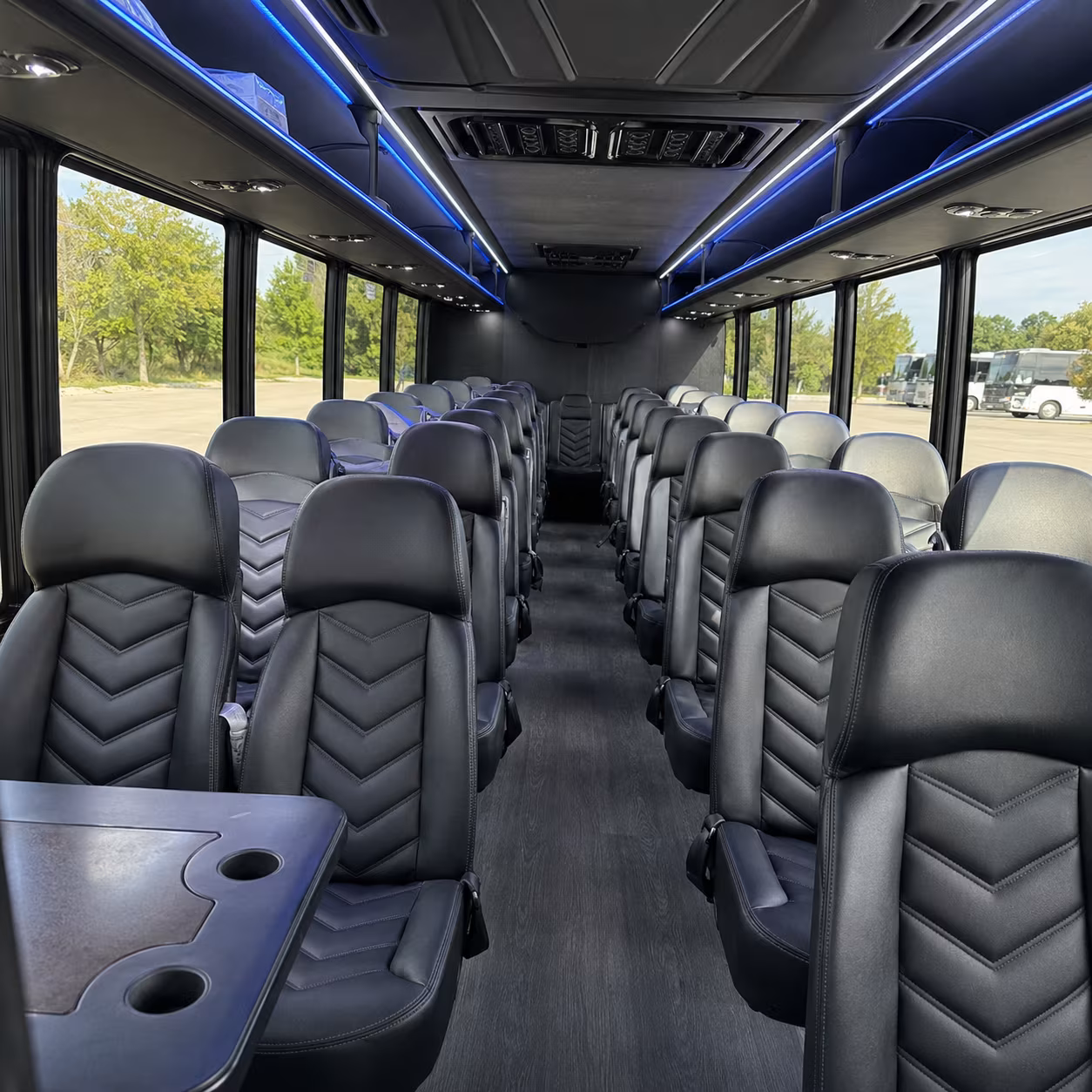 north charleston event transportation onboard seating