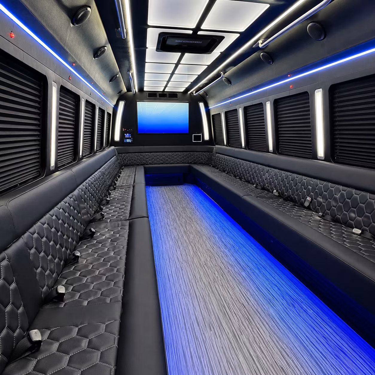north charleston party bus inside