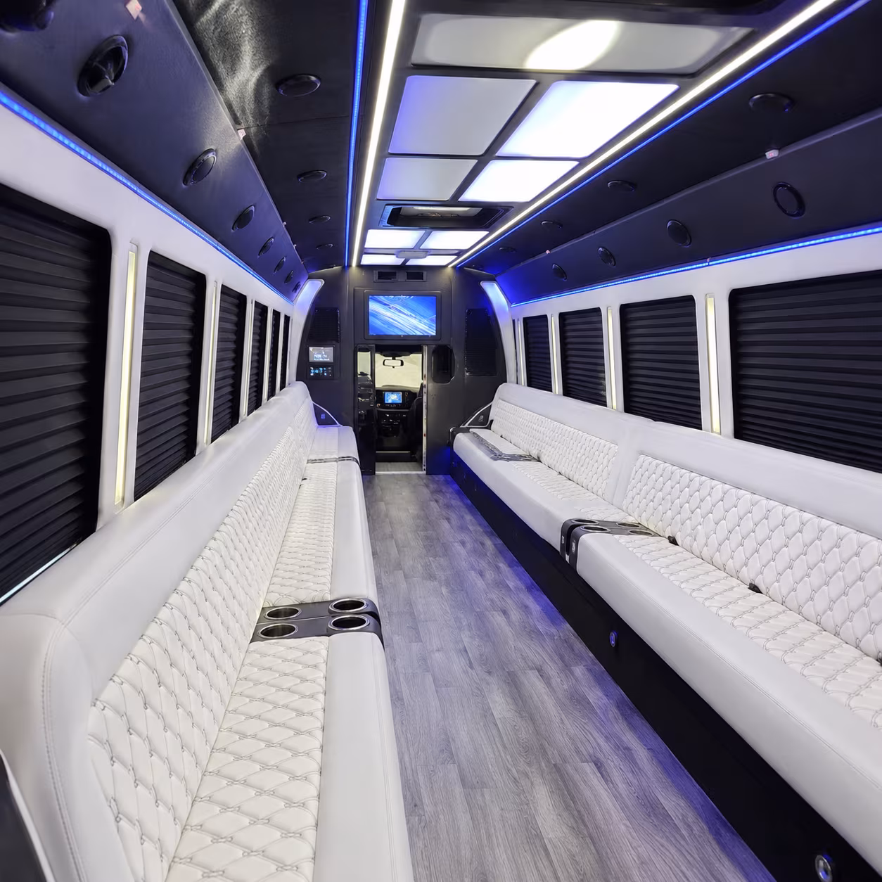 north charleston party bus interior