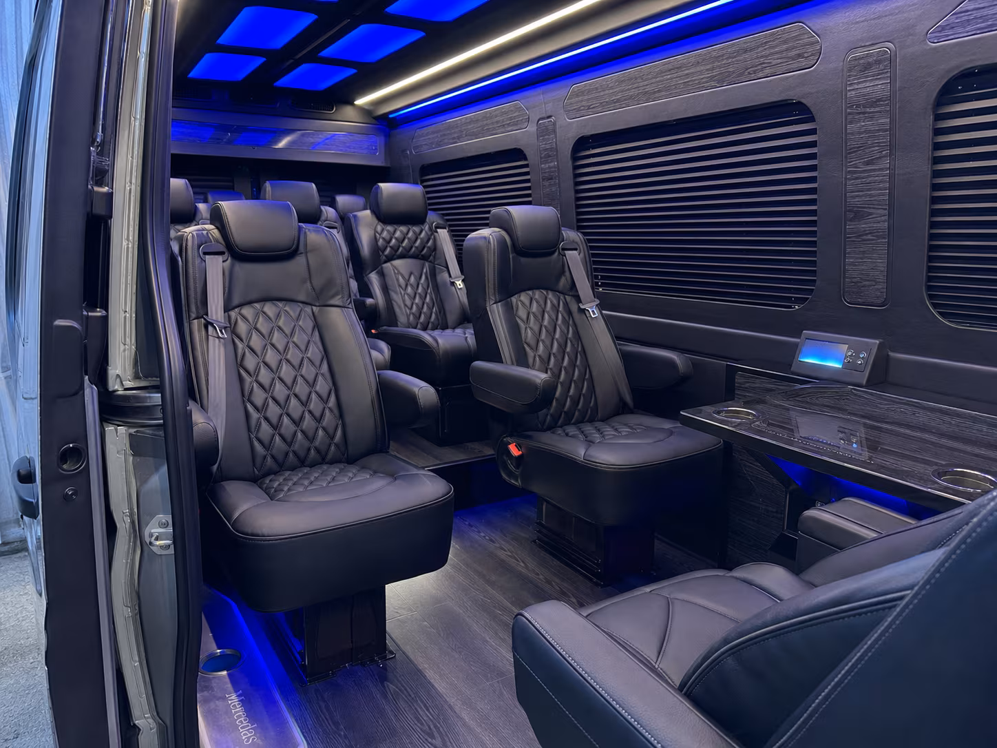 sprinter van transportation for groups and events across north charleston